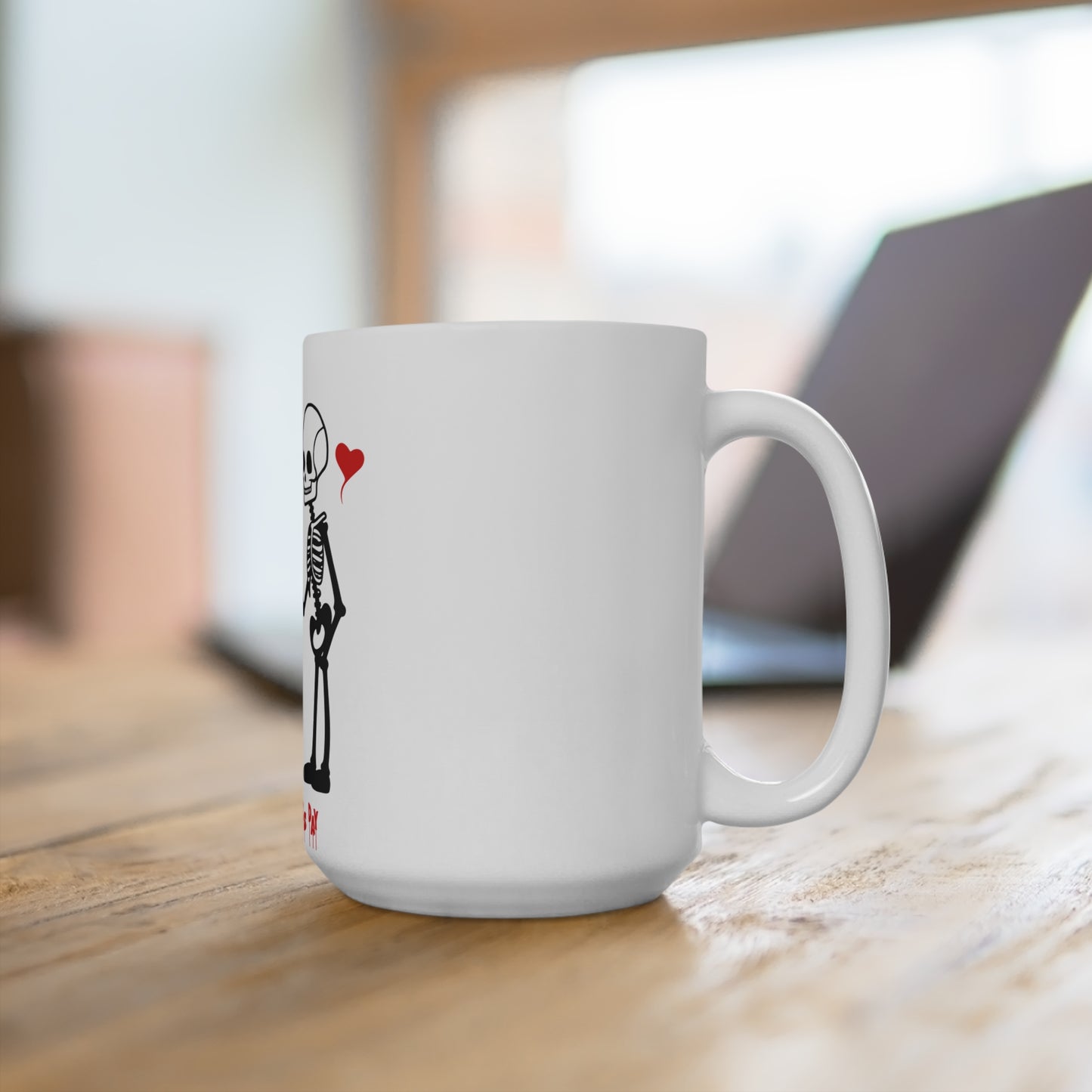 πβ€οΈ Skeleton Couples Mug - Happy Valentine's Day 15oz β€οΈπ
