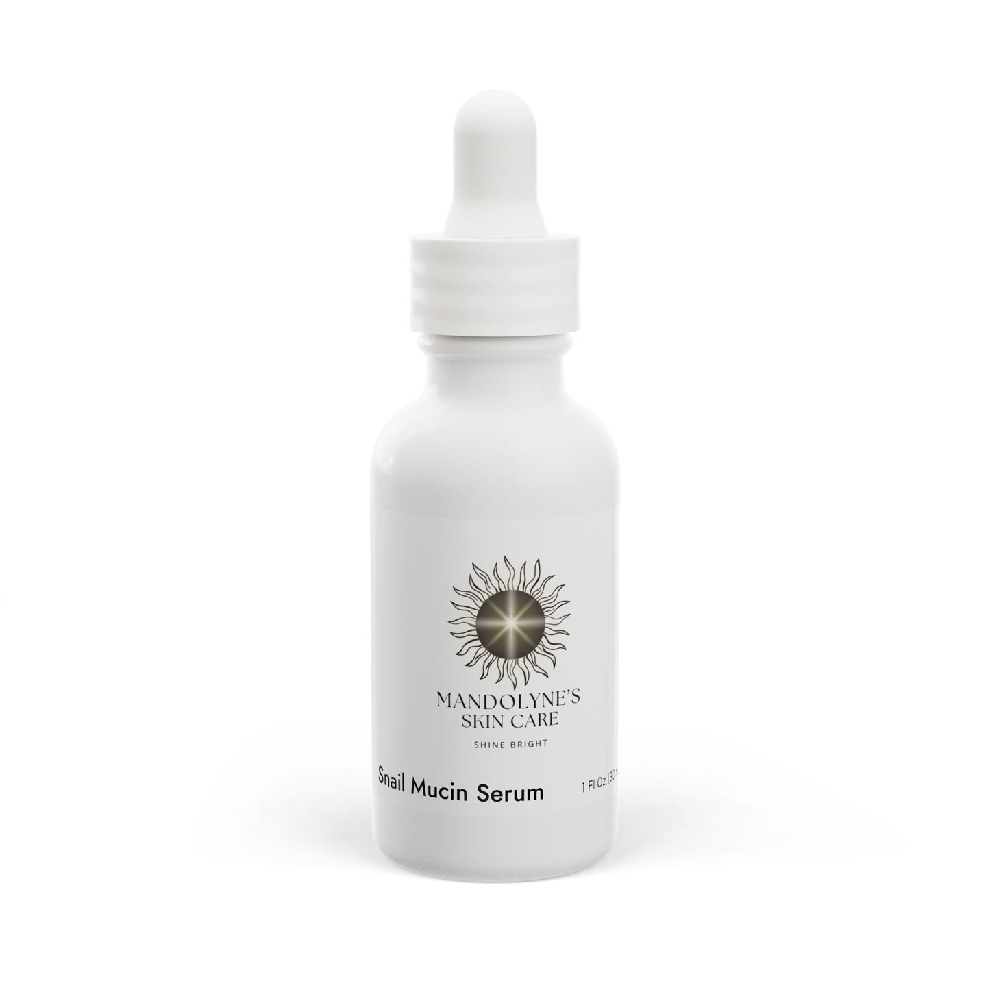 Mandolyne’s Skin Care – Snail Mucin Facial Serum (1oz)