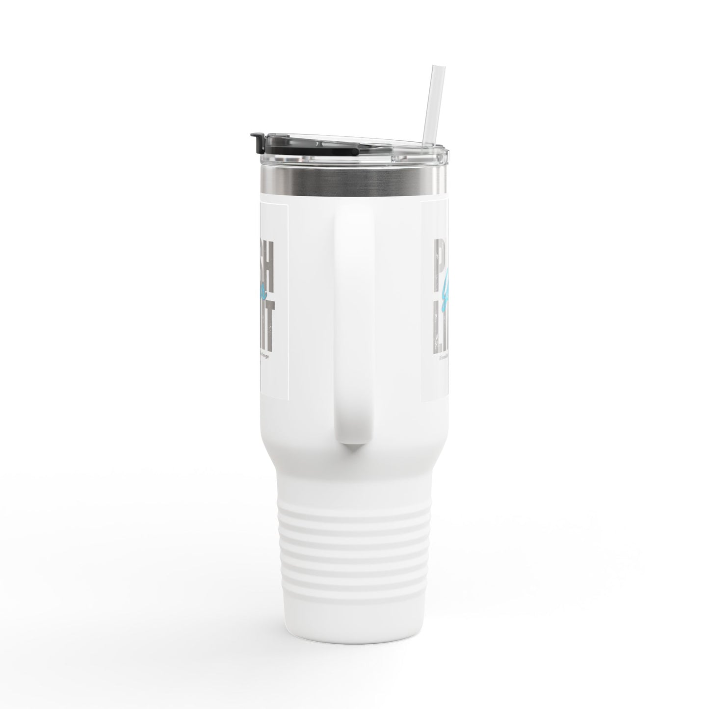 Push Your Limit – Rise Above the Challenge Insulated Travel Mug