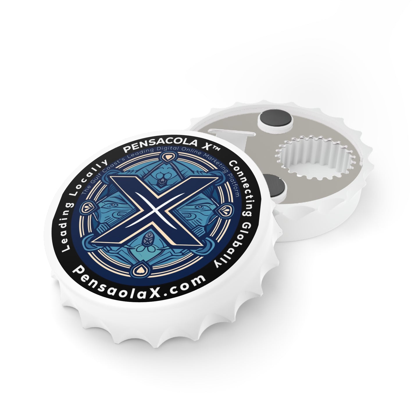 ๐น Custom Pensacola Xโข Bottle Opener - Unique Bottle Cap Opener for Celebrations ๐น