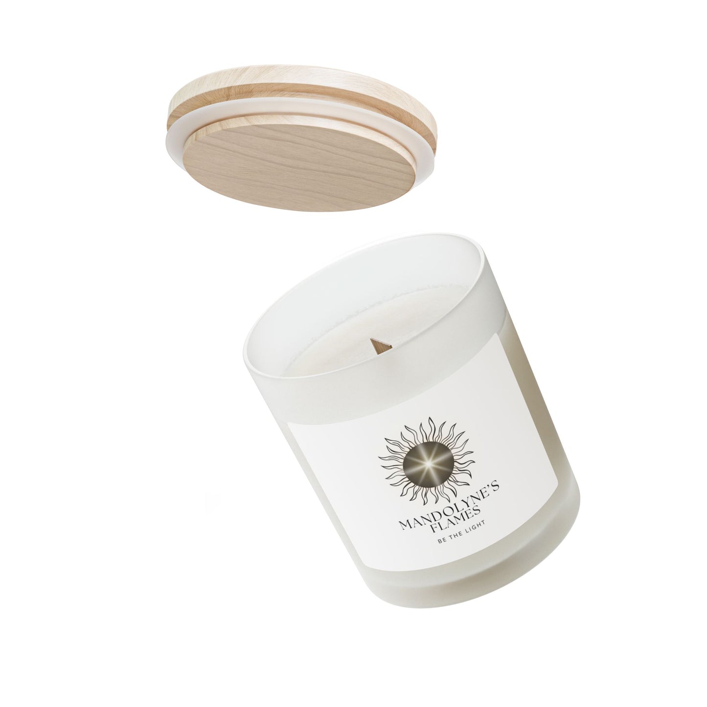 Mandolyne’s Flames – 11oz Frost Candle-Variety Scents