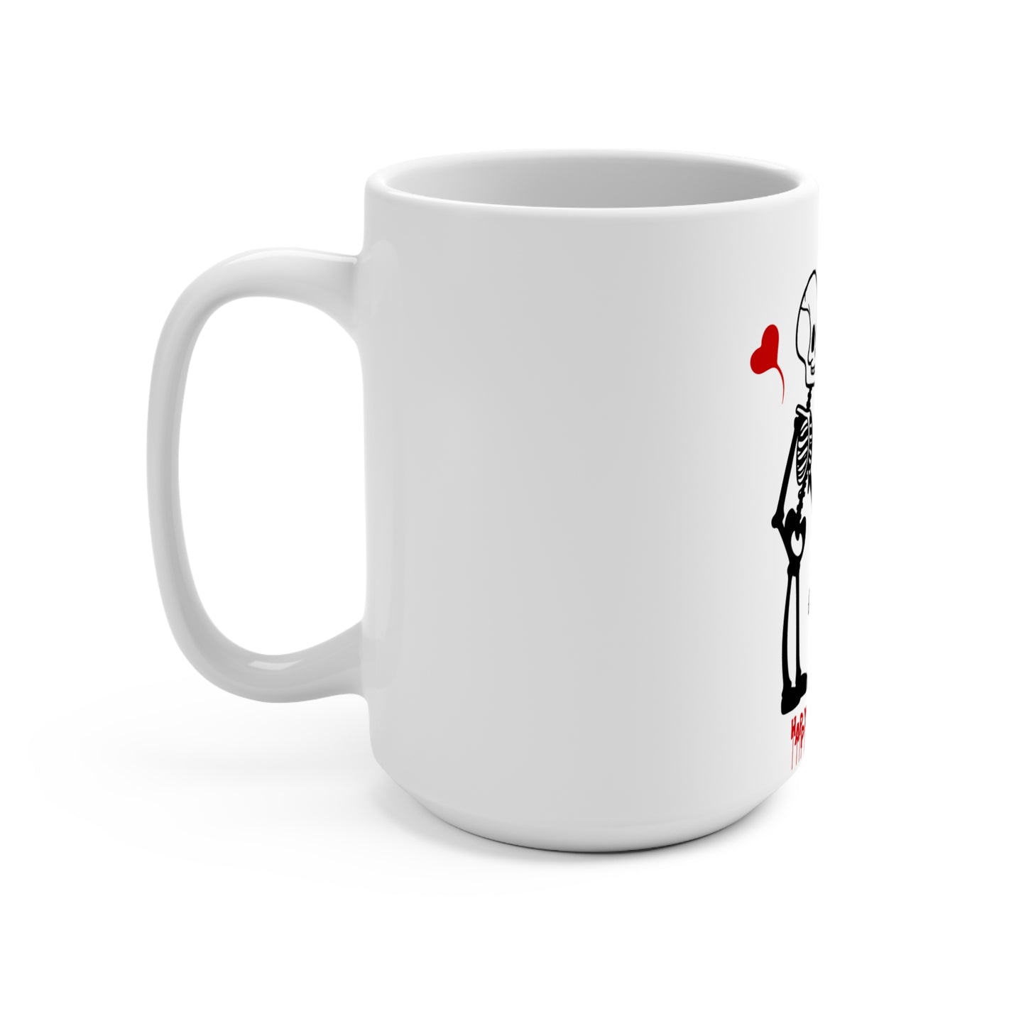 πβ€οΈ Skeleton Couples Mug - Happy Valentine's Day 15oz β€οΈπ