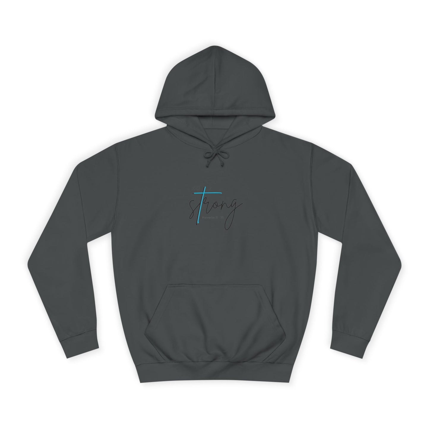 She is Strong – College Hoodie