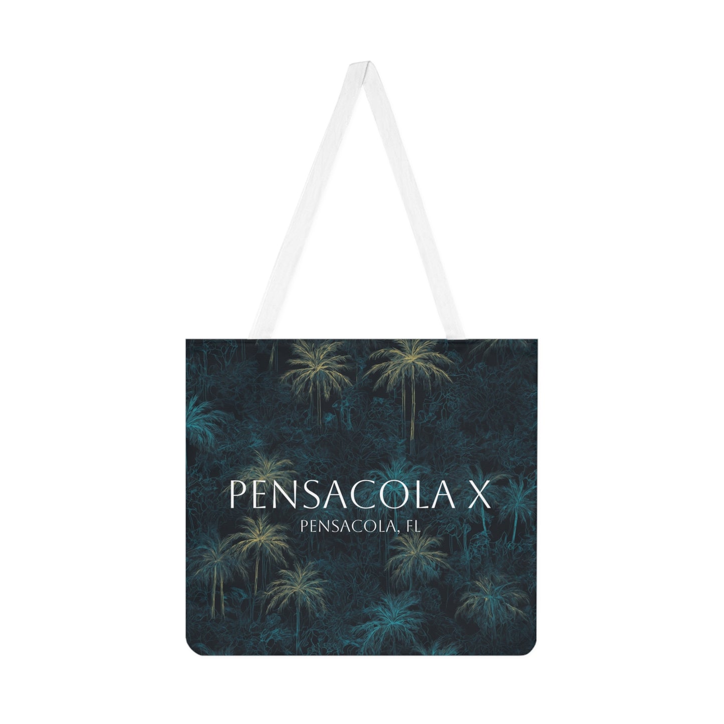 šš“ Tropical Shoulder Tote Bag ā Pensacola X Design š“š