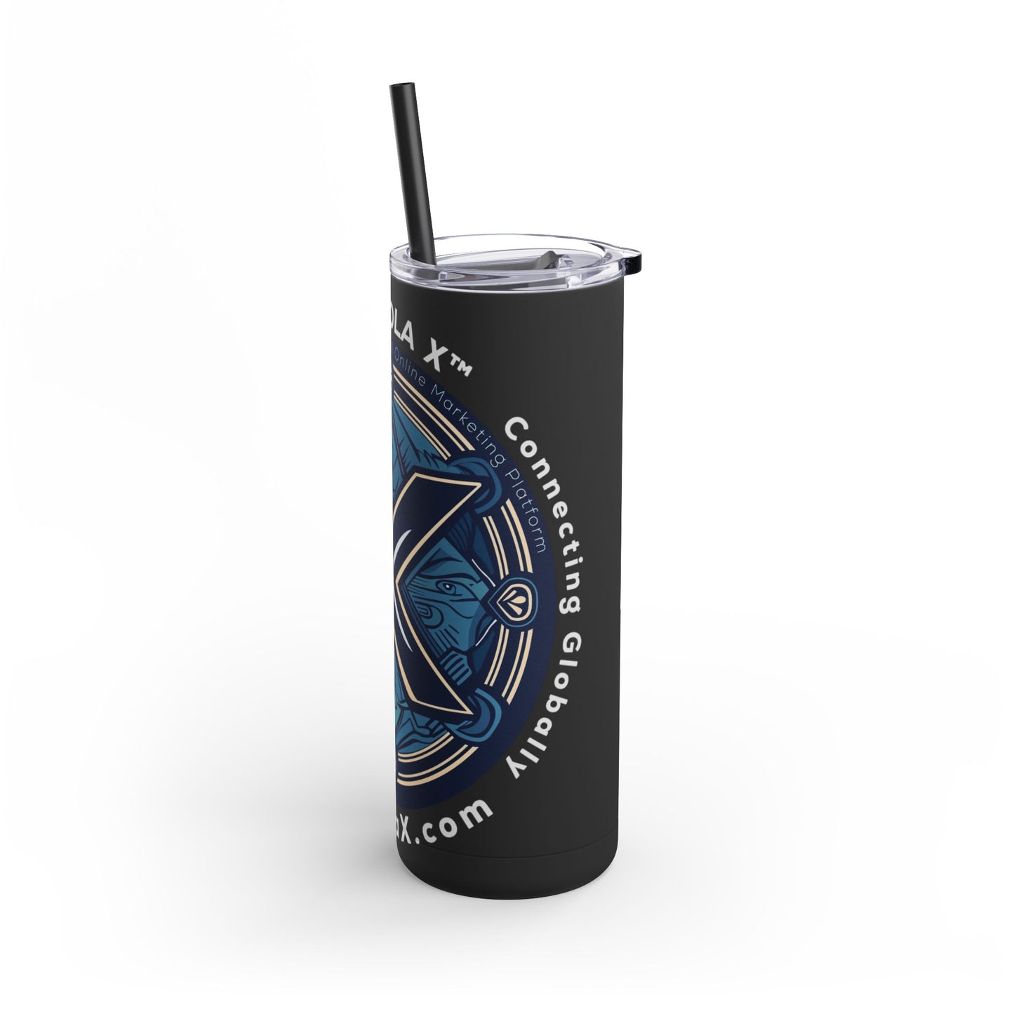 Pensacola X 20oz Skinny Matte Tumbler - Stylish Travel Mug for Locals