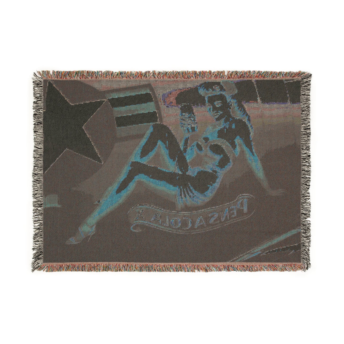Pensacola X Vintage Woven Blanket – Timeless Comfort & Coastal Charm