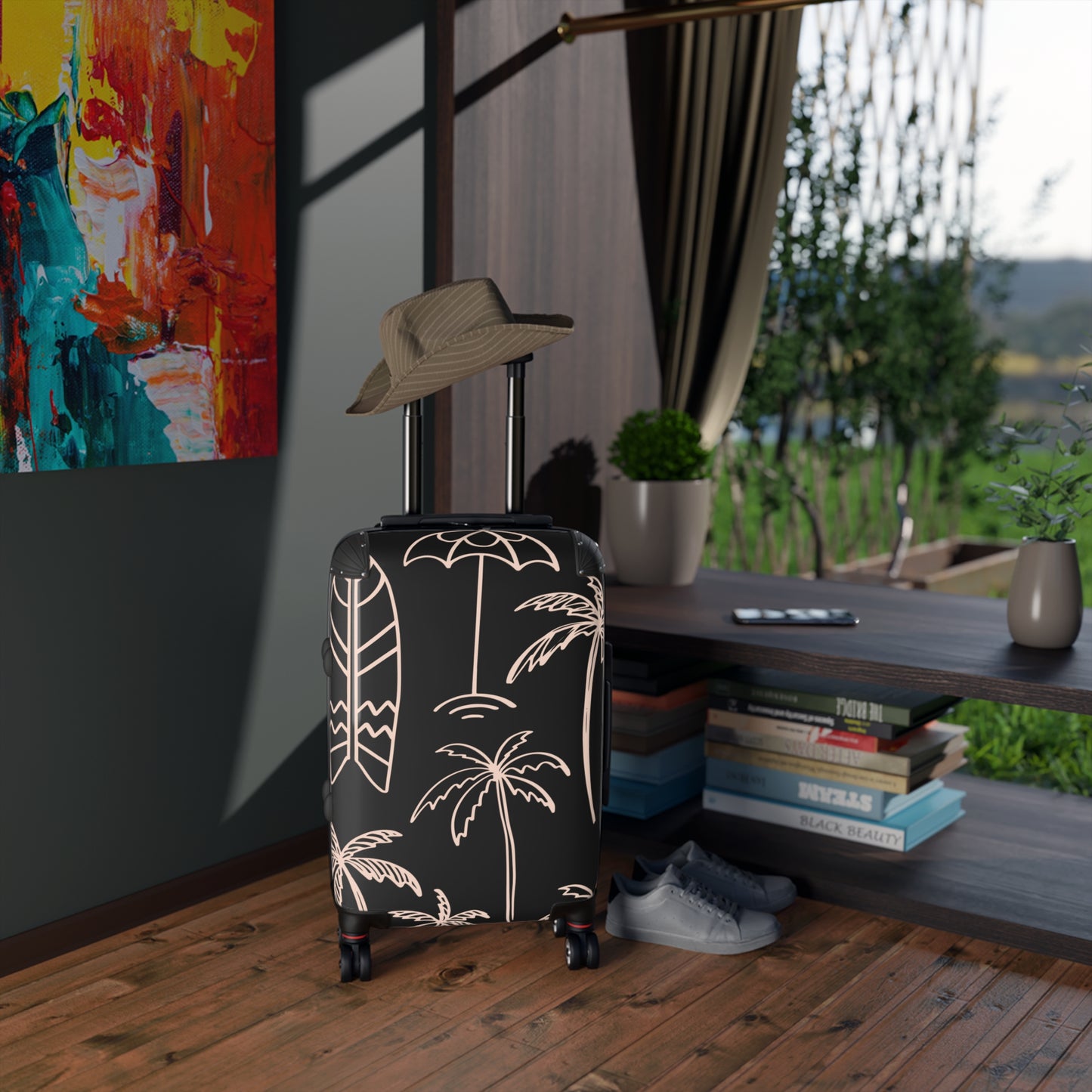 Tropical Design Suitcase – Travel in Style & Adventure!