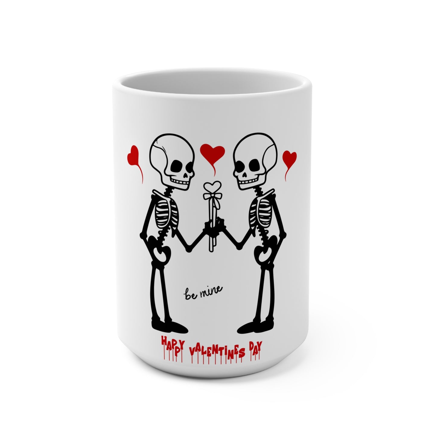 πβ€οΈ Skeleton Couples Mug - Happy Valentine's Day 15oz β€οΈπ