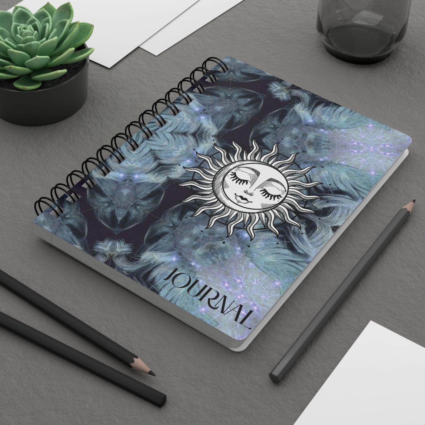 Spiral Bound Journal | Durable Glossy Notebook | Dream & Idea Keeper
