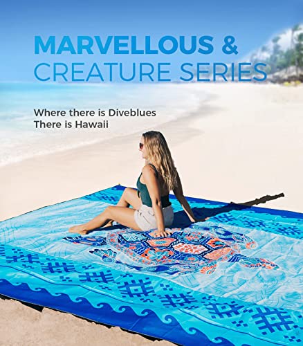 OCOOPA Beach Blanket Waterproof Sandproof, 10'X 9' Extra Large, Soft and Sturdy, Light Weight and Portable, Perfect for Beach Vacation, Famlily Park Picnic, Travel Camping, Outdoor Gifts