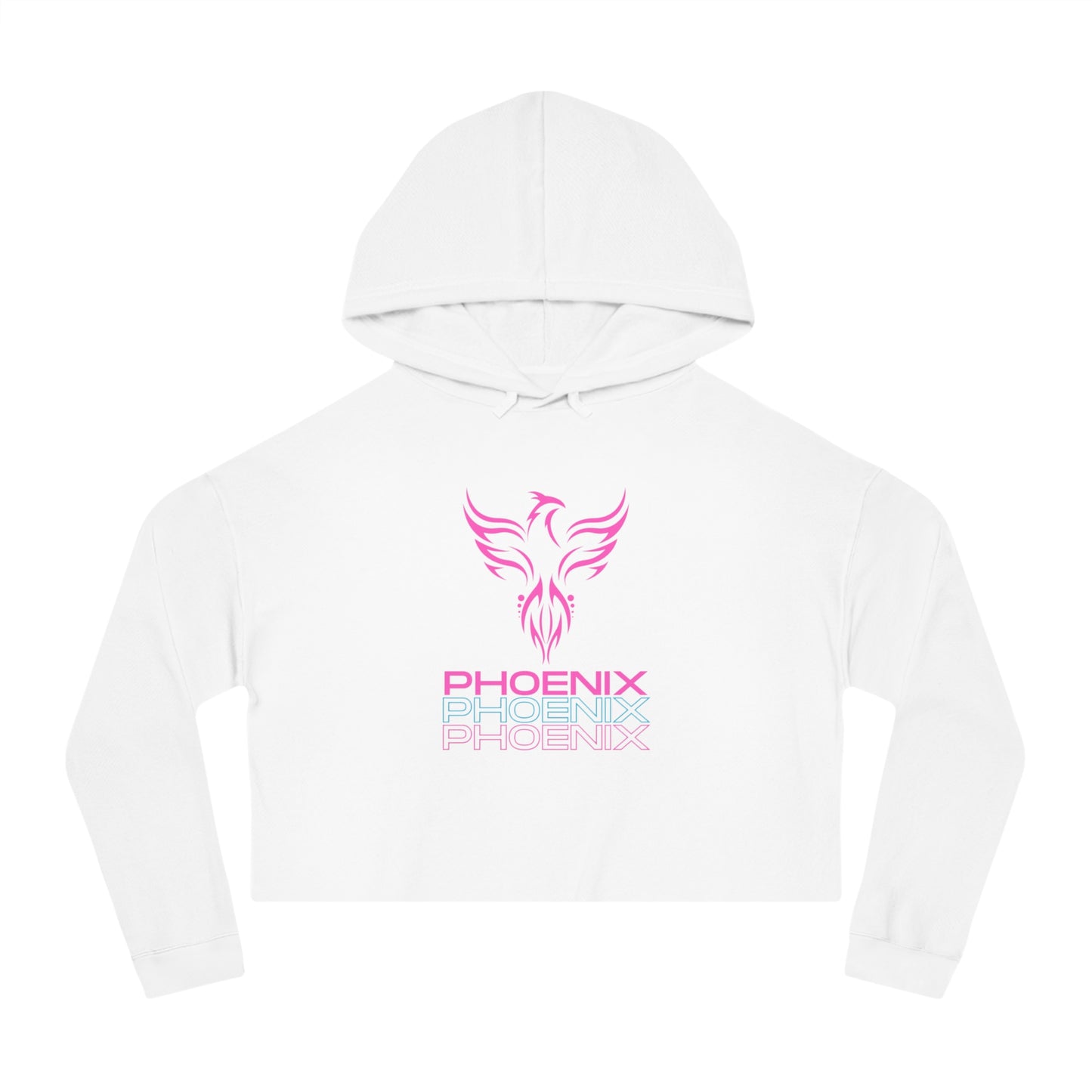 Phoenix Women’s Cropped Tie-Dye Hoodie – Soft & Stylish Streetwear