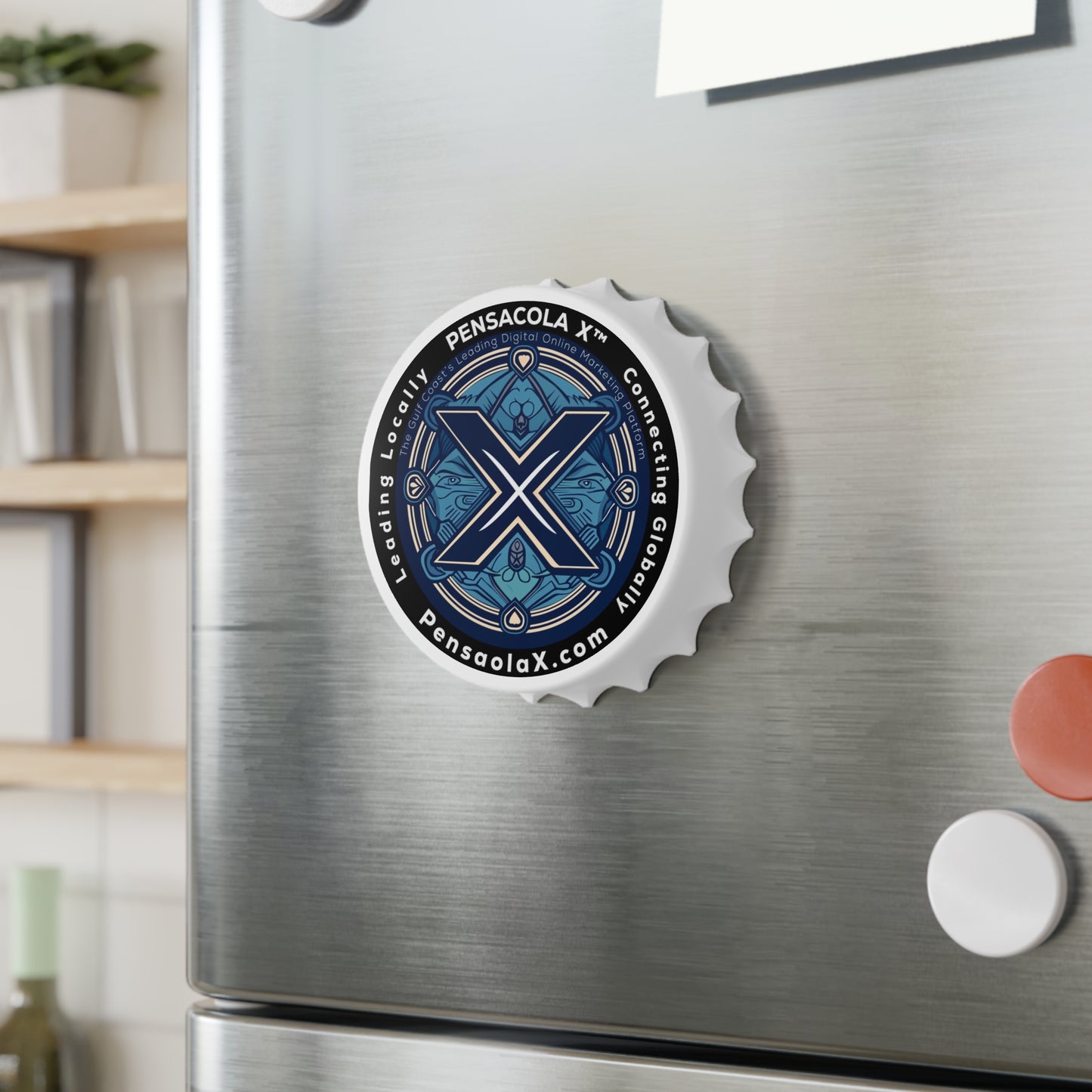๐น Custom Pensacola Xโข Bottle Opener - Unique Bottle Cap Opener for Celebrations ๐น