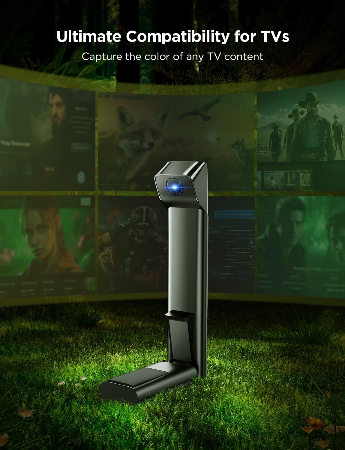Govee TV Backlight 3 Lite with Fish-Eye Correction Function Sync to 55-65 Inch TVs, 11.8ft RGBICW Wi-Fi TV LED Backlight with Camera, 4 Colors in 1 Lamp Bead, Voice and APP Control, Adapter