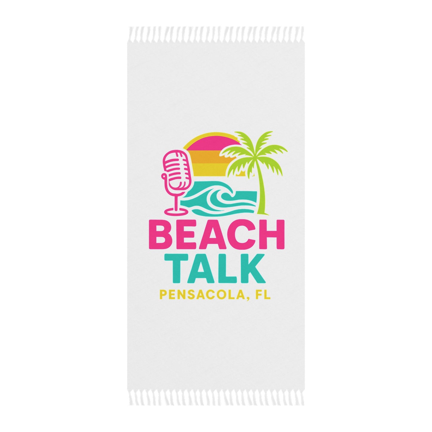 Beach Talk™ Boho Beach Towel – Your Summer Must-Have