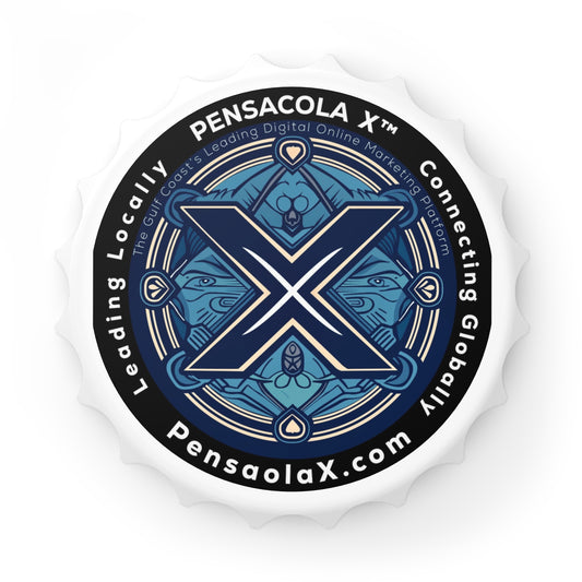 🔹 Custom Pensacola X™ Bottle Opener - Unique Bottle Cap Opener for Celebrations 🔹