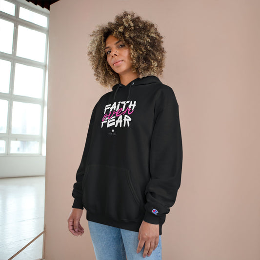 Faith Over Fear Hoodie – Christian Inspirational Pullover
