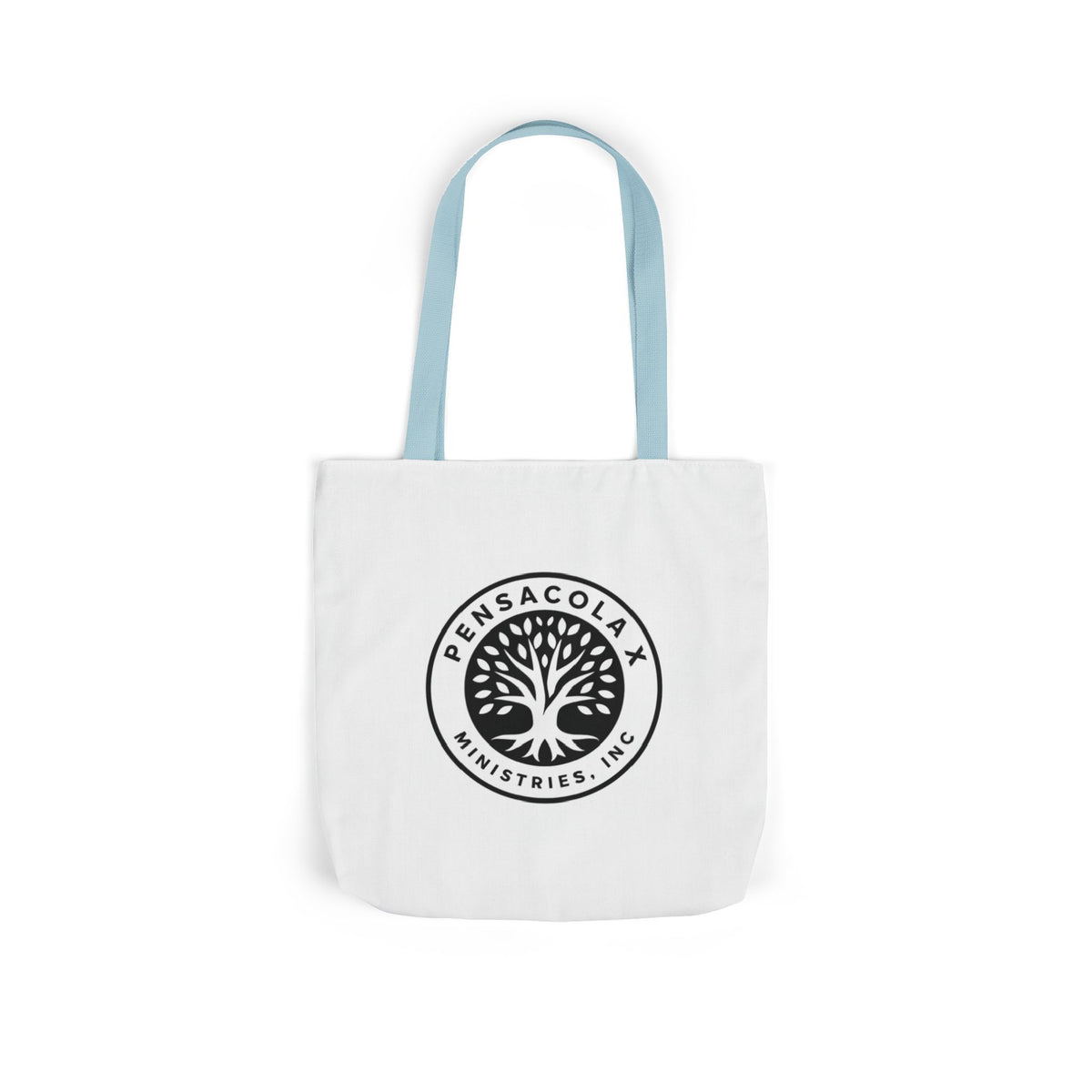 Pensacola X Ministries, Inc. – Canvas Tote Bag (5-Color Straps)
