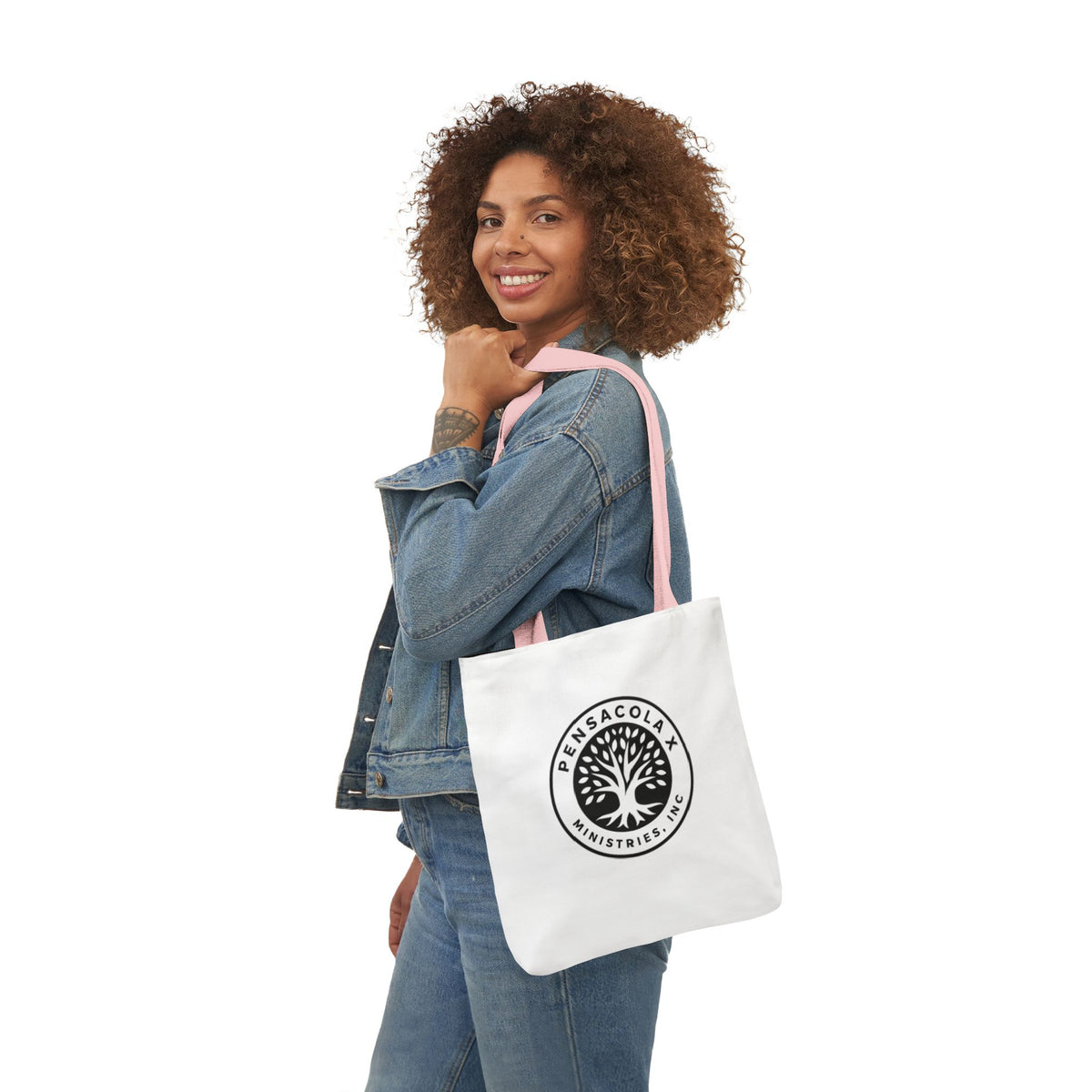 Pensacola X Ministries, Inc. – Canvas Tote Bag (5-Color Straps)
