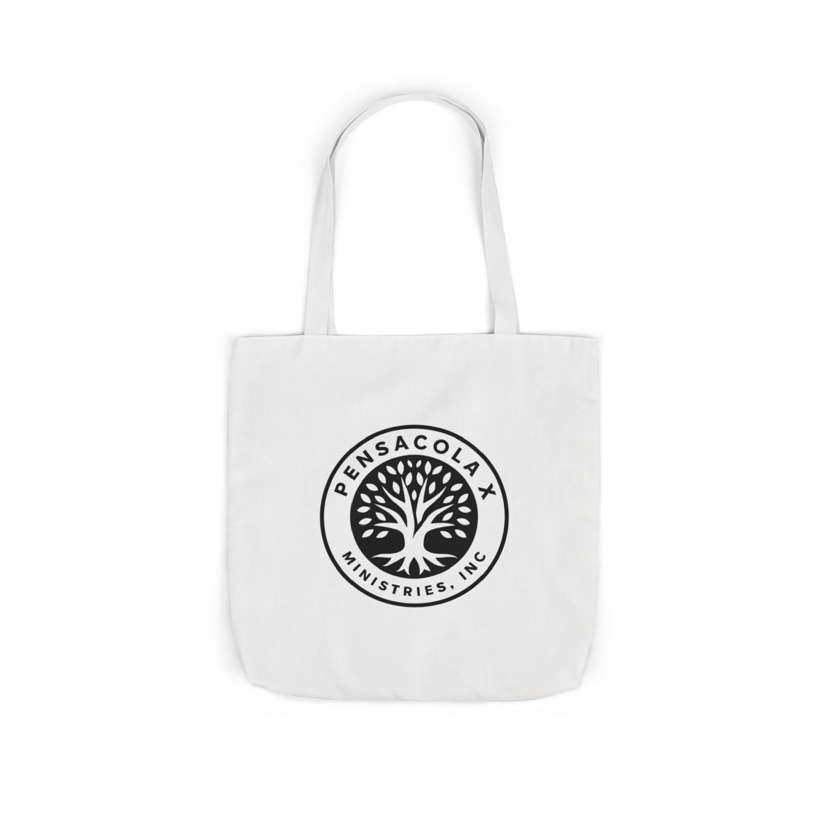Pensacola X Ministries, Inc. – Canvas Tote Bag (5-Color Straps)