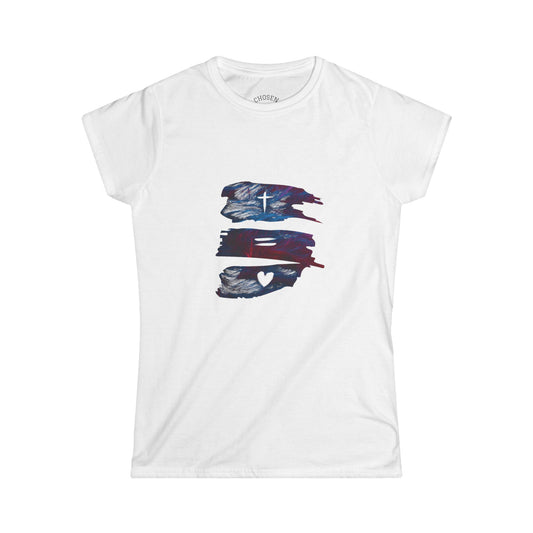 Jesus = Love – Women’s Softstyle Tee