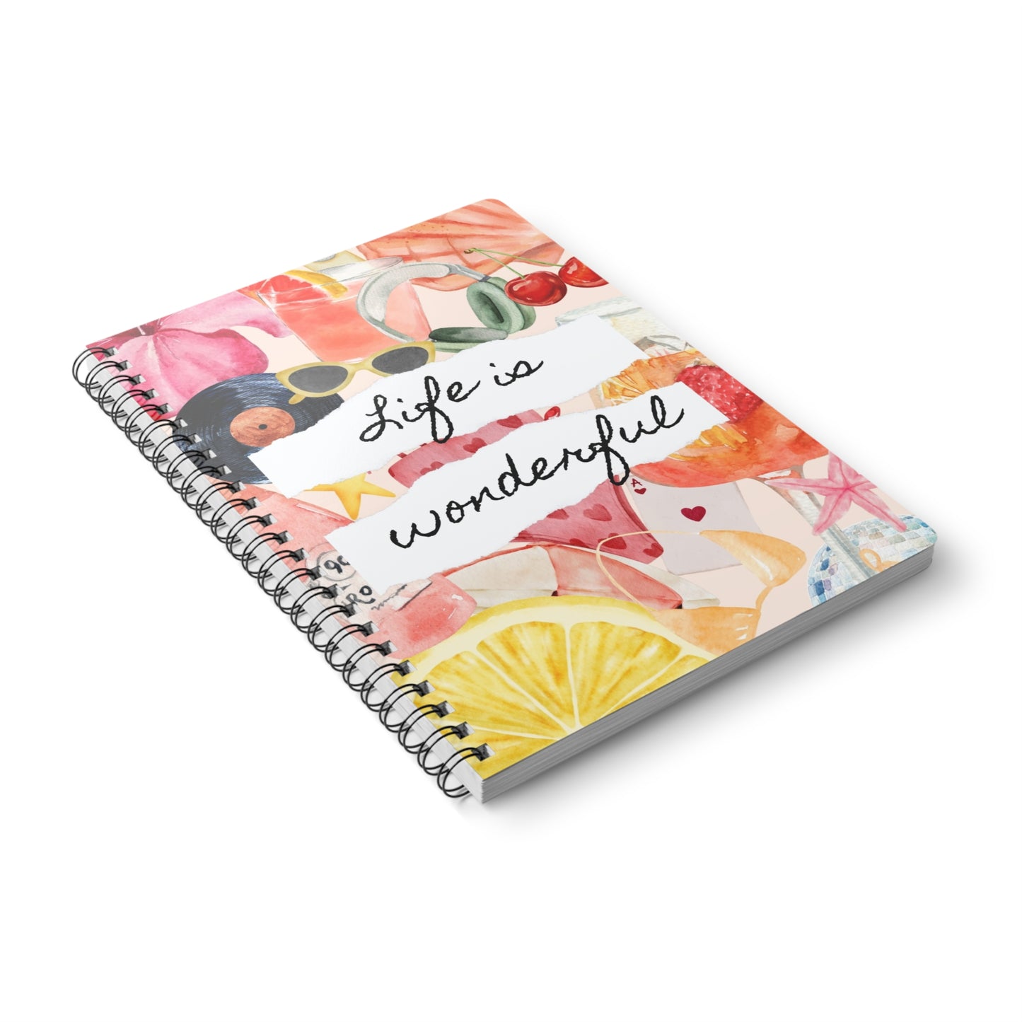 Life is Wonderful, Softcover Notebook,