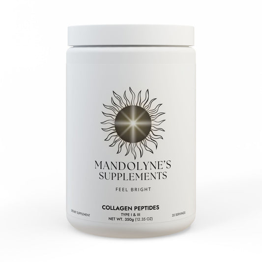 Mandolyne’s Collagen Peptides – Type I & III (350g / 12.3oz)