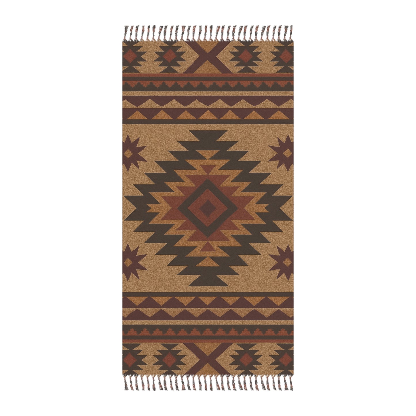 🌞 Boho Beach Cloth – Native Pattern Oversized Tapestry