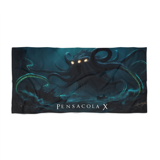 Cthulhu Adventure Beach Towel - Pensacola X Design