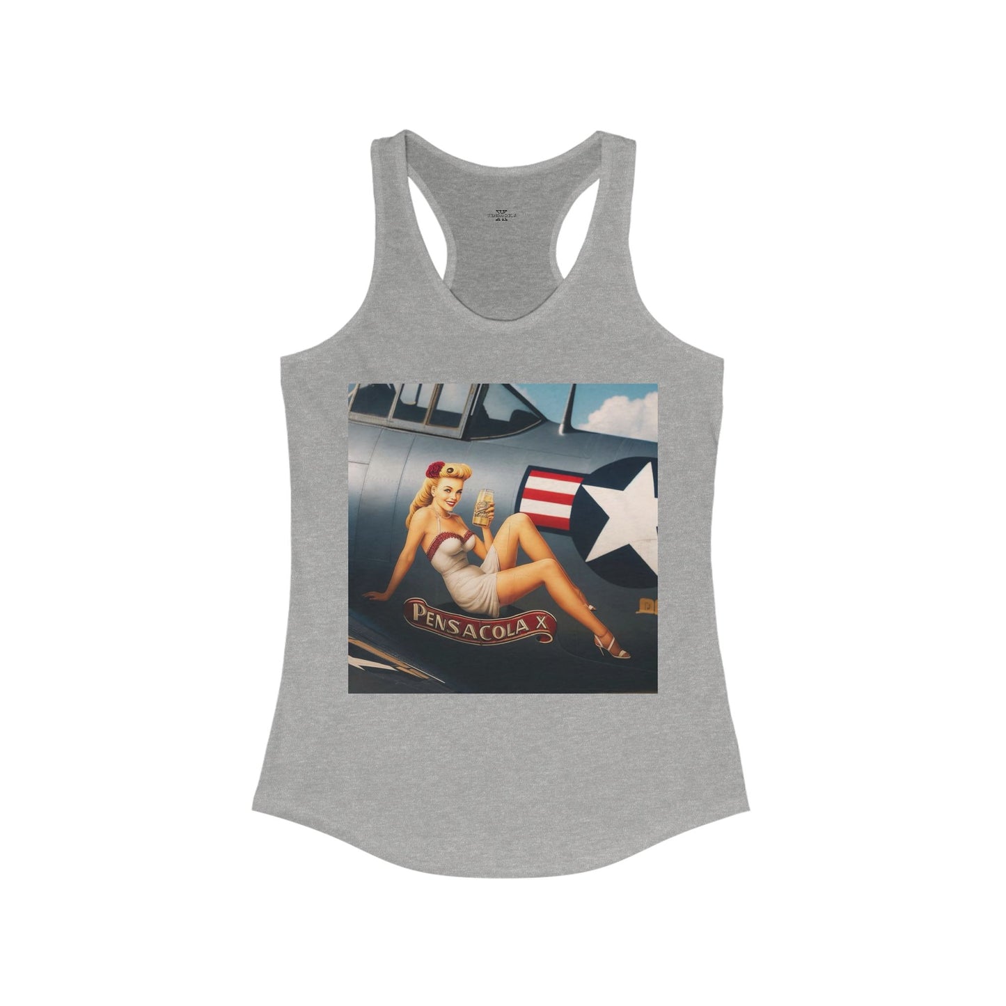 Women's Vintage Pin-up Racerback Tank