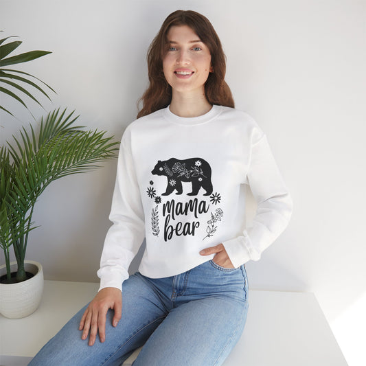 Mama Bear Heavy Blend™ Crewneck Sweatshirt