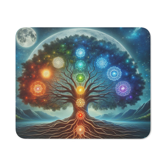 Chakra Tree Desk Mouse Pad