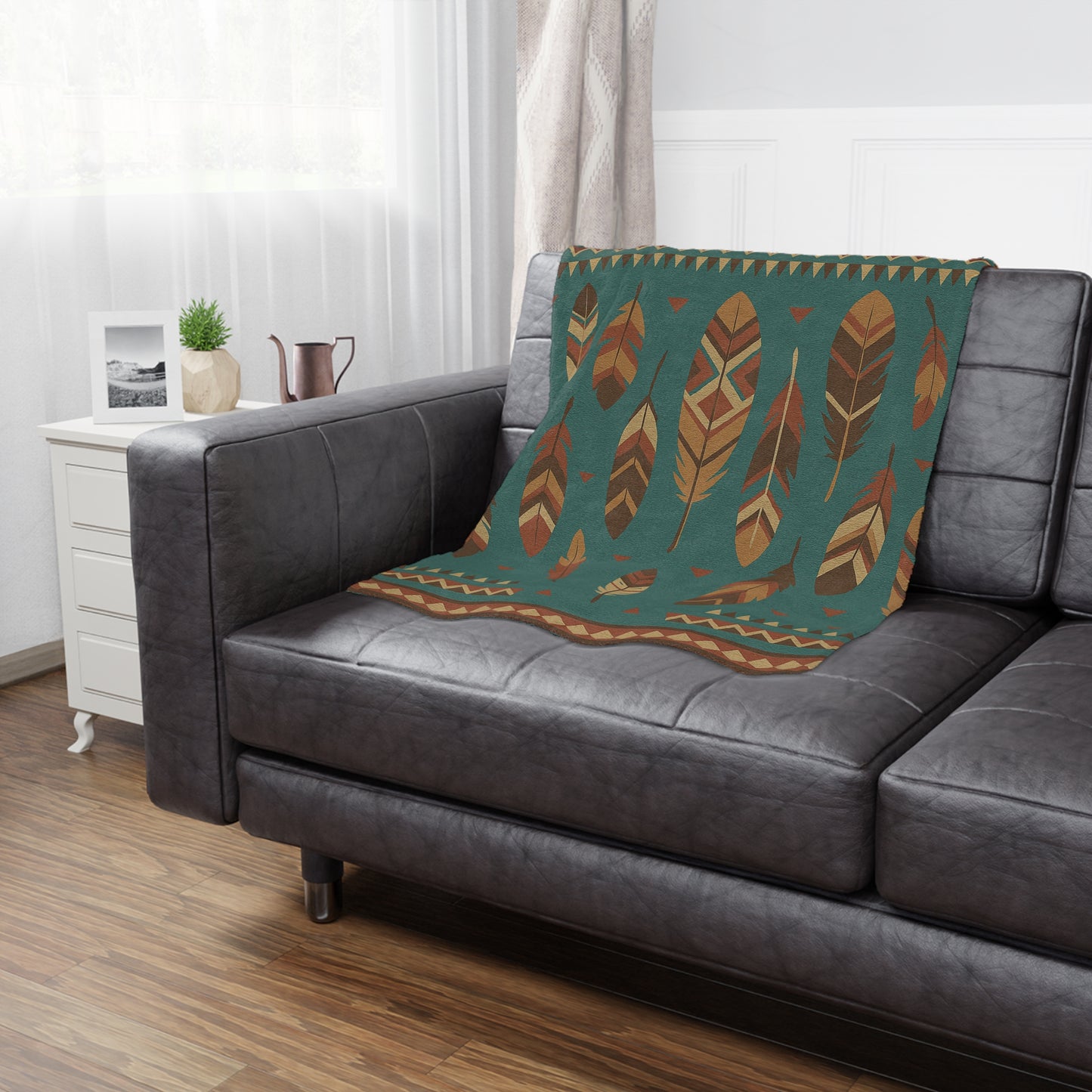 Feather Dreams Minky Blanket