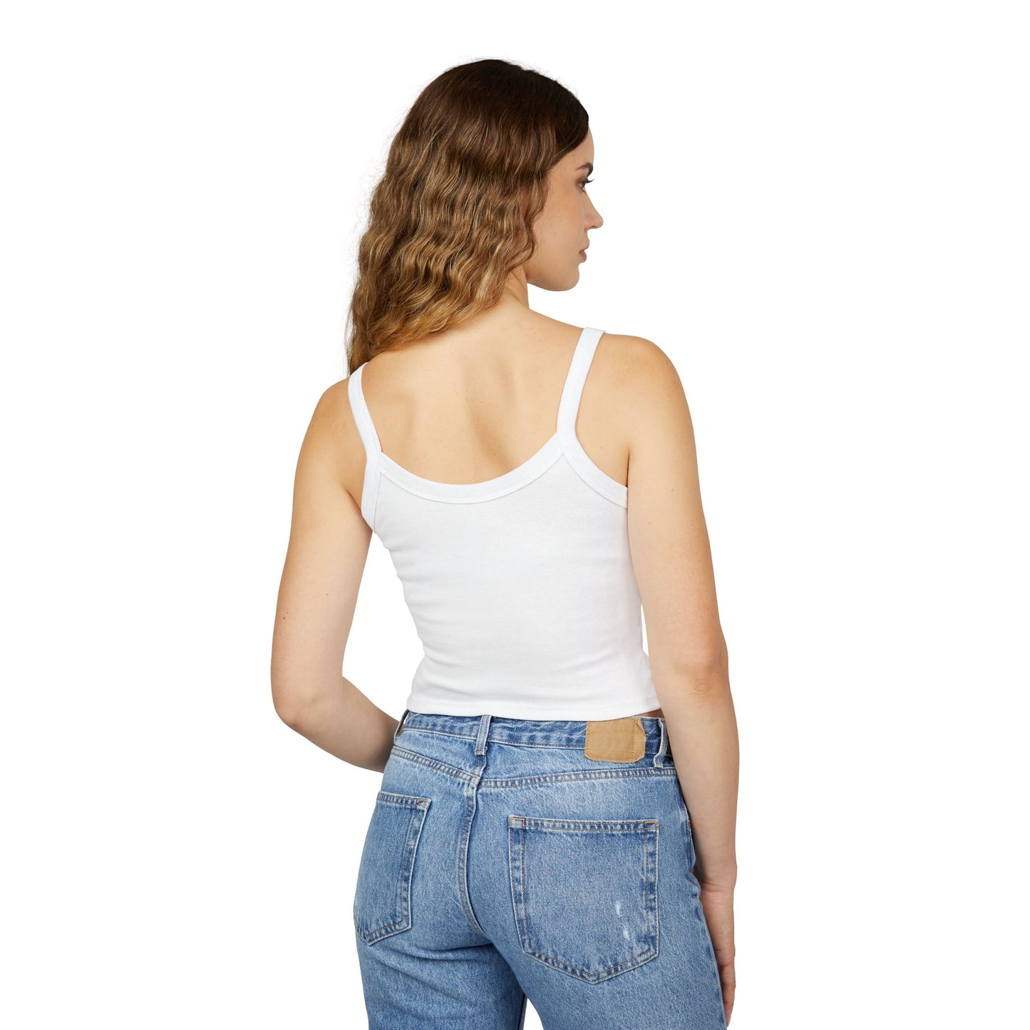 Cute Heart Cupcake Women's Spaghetti Strap Tank Top – Sweet, Stylish & Perfect for Any Occasion!
