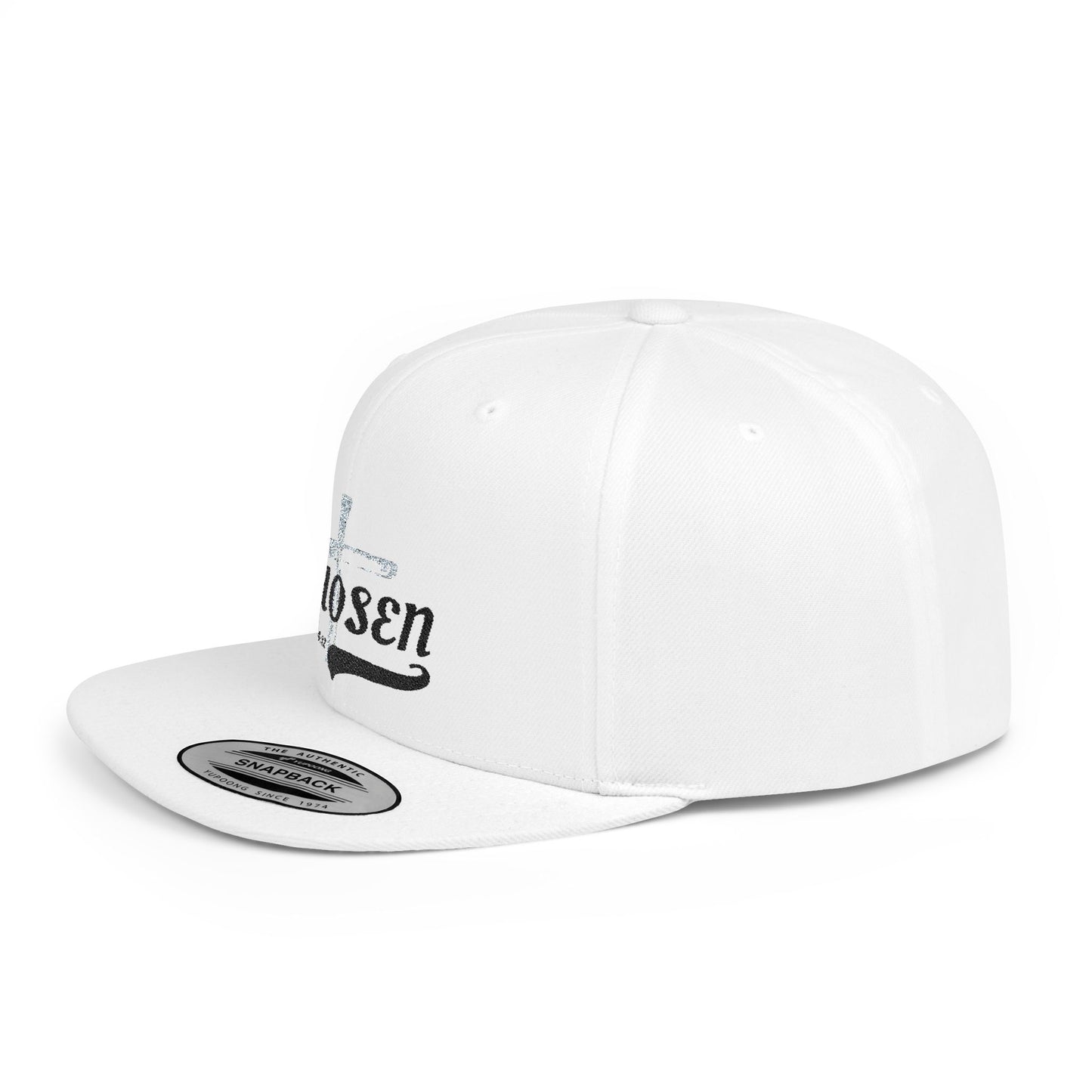 ✝️ Chosen – Flat Bill Snapback | 1 Timothy 4:12