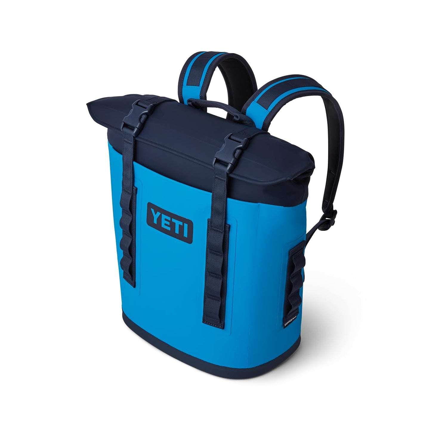 YETI Hopper M12 Backpack Soft Sided Cooler with MagShield Access, Big Wave Blue