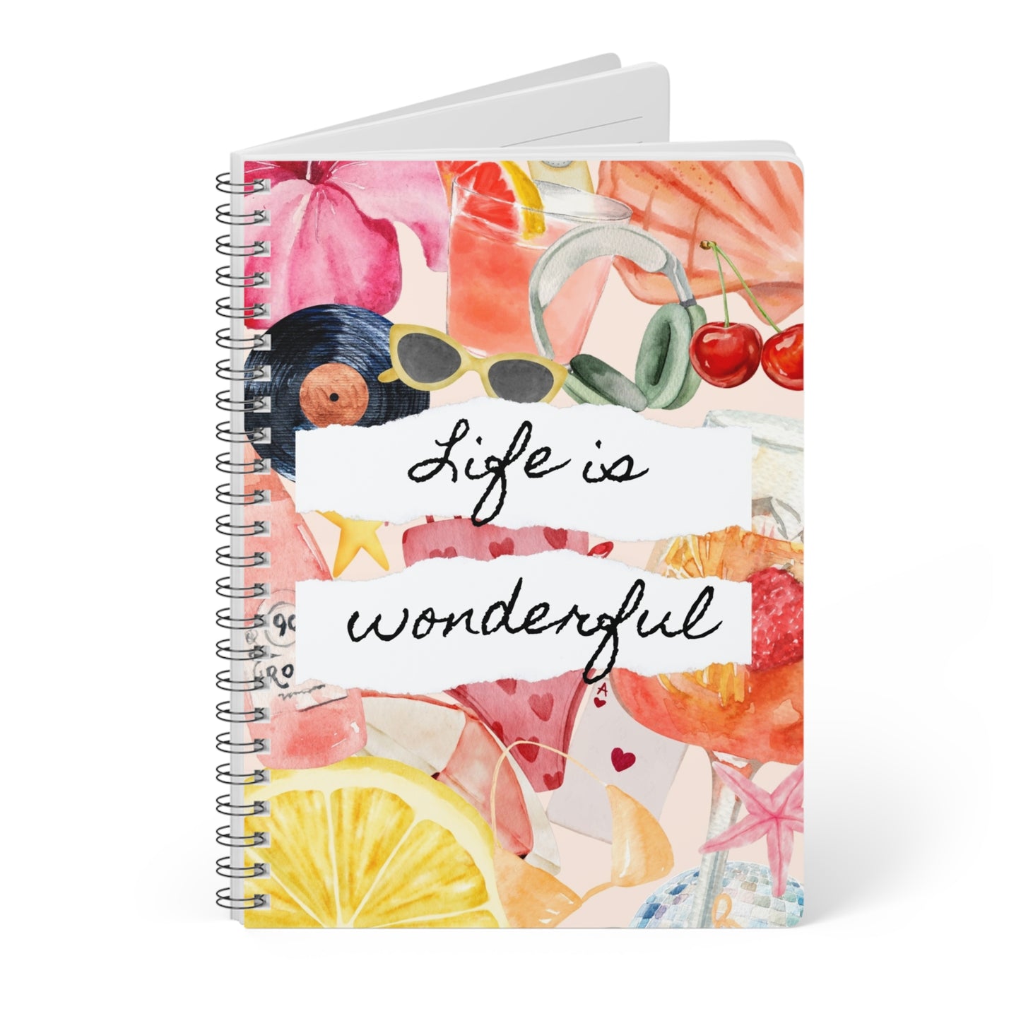 Life is Wonderful, Softcover Notebook,
