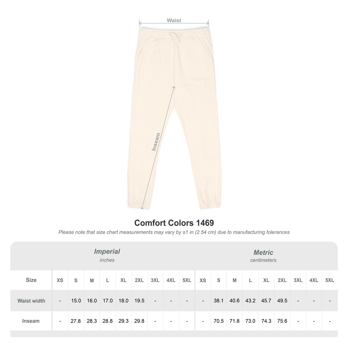 Victory – Unisex Garment-Dyed Fleece Sweatpants