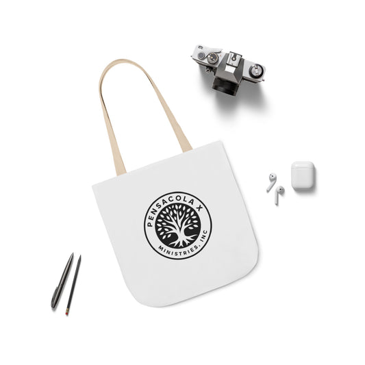 Pensacola X Ministries, Inc. – Canvas Tote Bag (5-Color Straps)