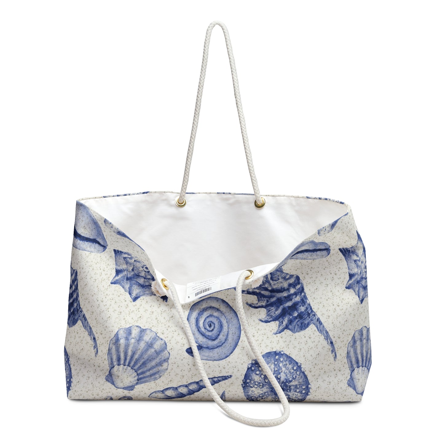 Weekender Bag – Blue Sea Shells