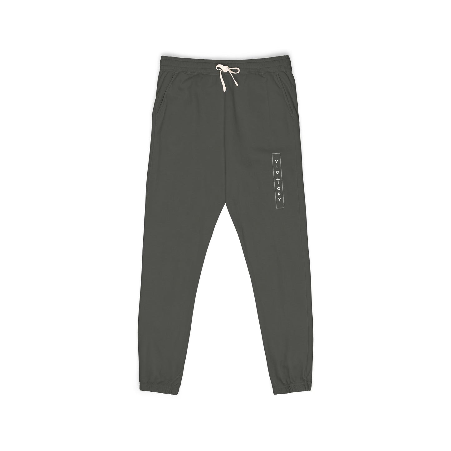 Victory – Unisex Garment-Dyed Fleece Sweatpants