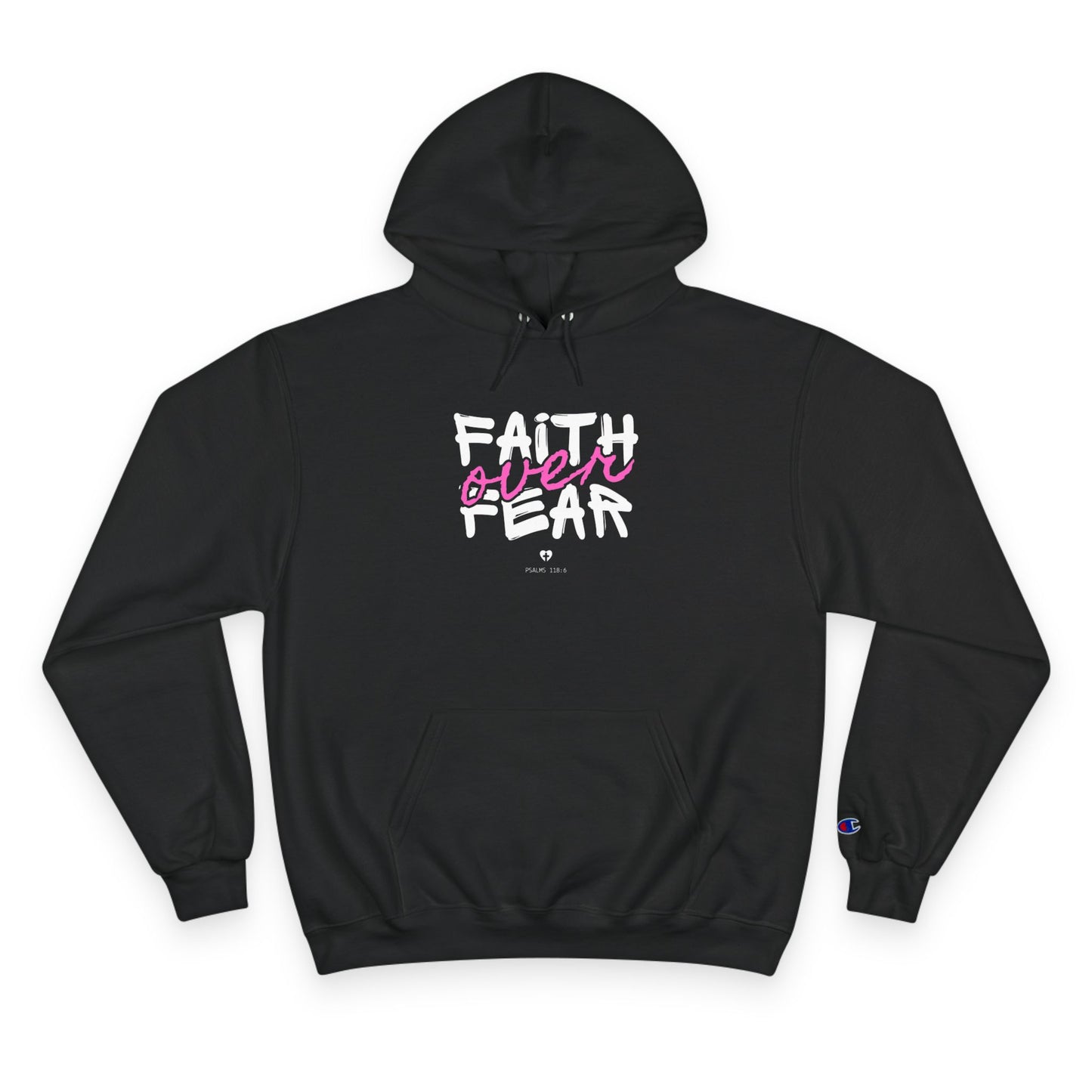 Faith Over Fear Hoodie – Christian Inspirational Pullover