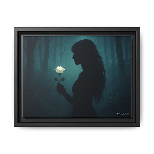 Peace in the Midnight Grove, Matte Canvas, Framed (Multi-color)